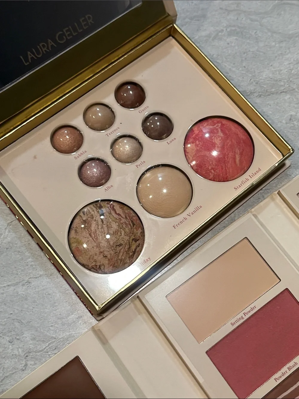 Laura Geller Pink Eyeshadow Palette Duo Bundle